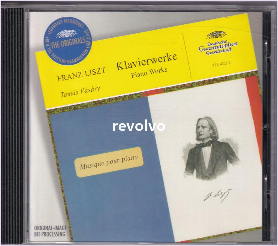 [중고] [수입] Franz Liszt - Piano Works / Tamas Vasary