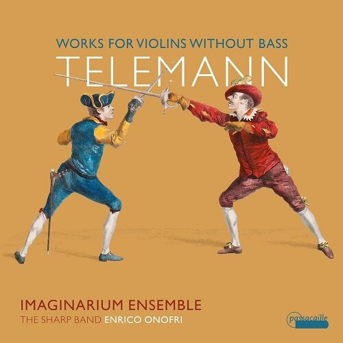 [수입] 텔레만: 콘티누오 없는 바이올린 작품들