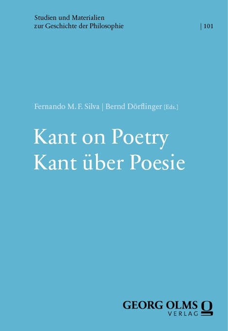 Kant on Poetry - Kant uber Poesie (Paperback)