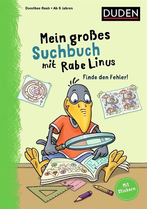 Mein großes Suchbuch mit Rabe Linus (Paperback)