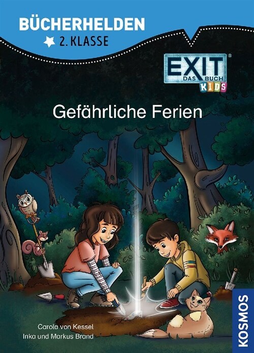 EXIT® - Das Buch Kids, Bucherhelden 2. Klasse, Gefahrliche Ferien (Hardcover)
