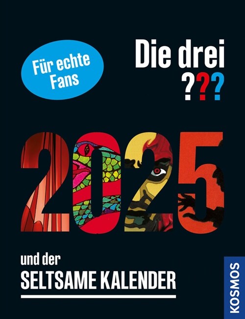 Die drei  und der seltsame Kalender 2025 (Paperback)