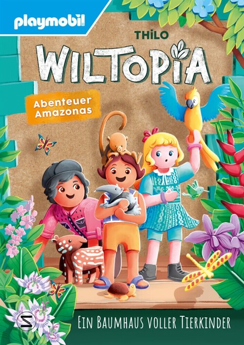 PLAYMOBIL Wiltopia. Abenteuer Amazonas. Ein Baumhaus voller Tierkinder (Hardcover)