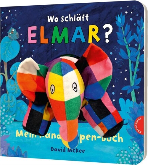 Elmar: Wo schlaft Elmar (Board Book)