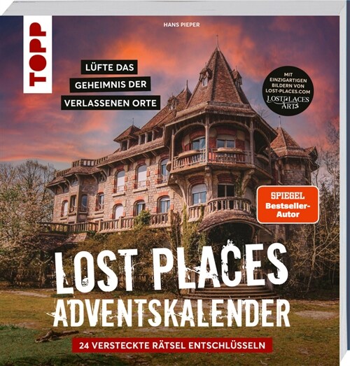 Lost Places Escape-Adventskalender - Lufte das Geheimnis der verlassenen Orte: 24 versteckte Ratsel entschlusseln (Paperback)
