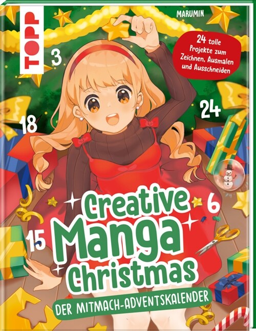 Creative Manga Christmas. Der Mitmach-Adventskalender (Paperback)
