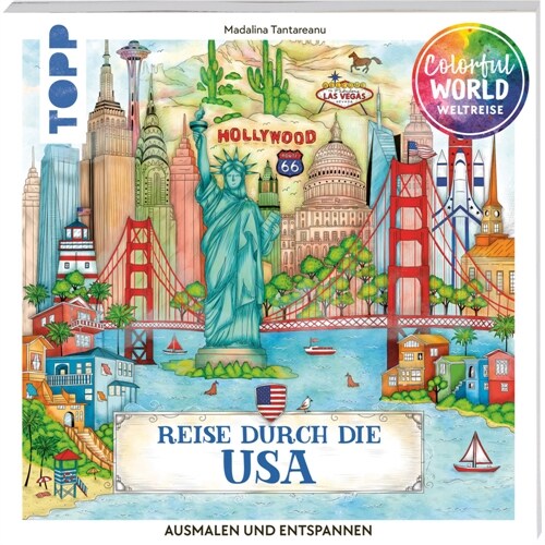Colorful World Weltreise - Reise durch die USA (Paperback)