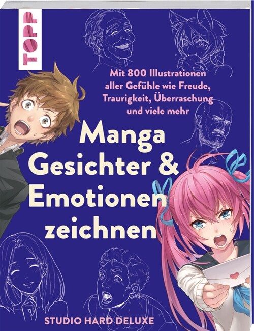 Manga Gesichter & Emotionen zeichnen (Paperback)