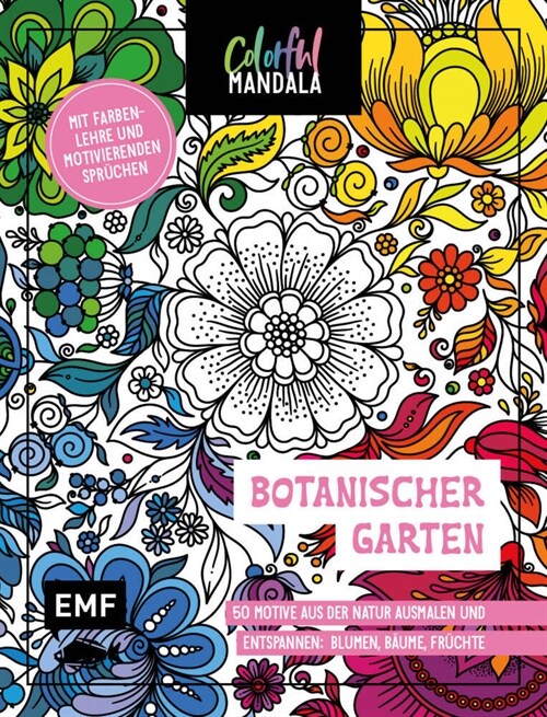 Colorful Mandala - Botanischer Garten (Paperback)
