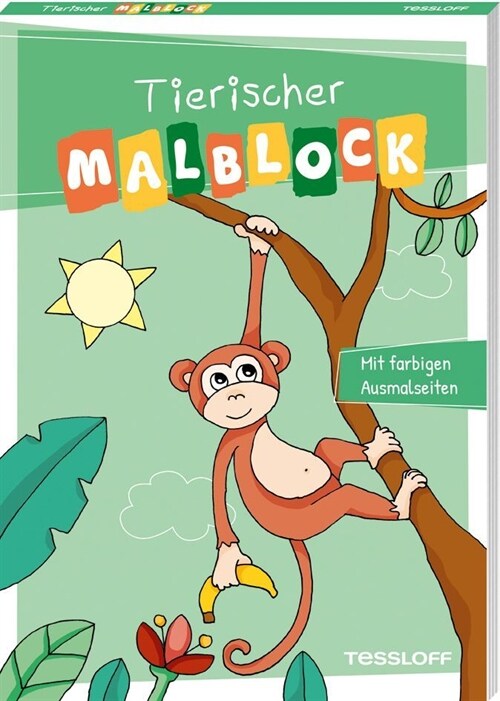 Tierischer Malblock (Paperback)