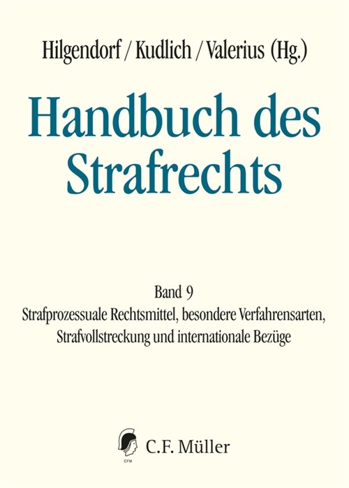 Handbuch des Strafrechts (Hardcover)