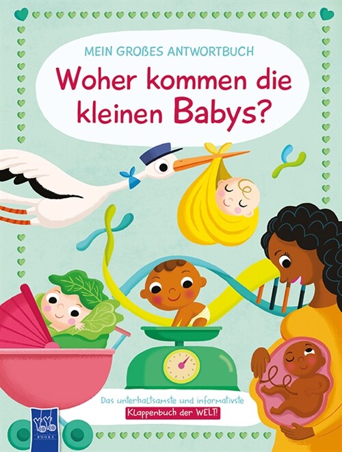 Mein großes Antwortbuch - Woher kommen die kleinen Babys (Board Book)