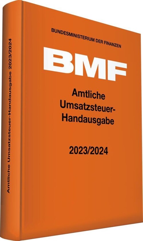 Amtliche Umsatzsteuer-Handausgabe 2023/2024 (Hardcover)