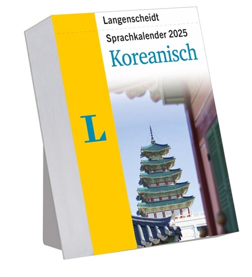Langenscheidt Sprachkalender Koreanisch 2025 (Paperback)