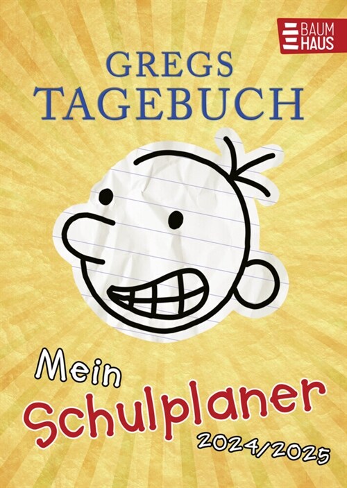 Gregs Tagebuch - Mein Schulplaner 2024/2025 (Hardcover)