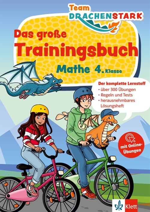 Klett Team Drachenstark: Das große Trainingsbuch Mathe 4. Klasse (Paperback)