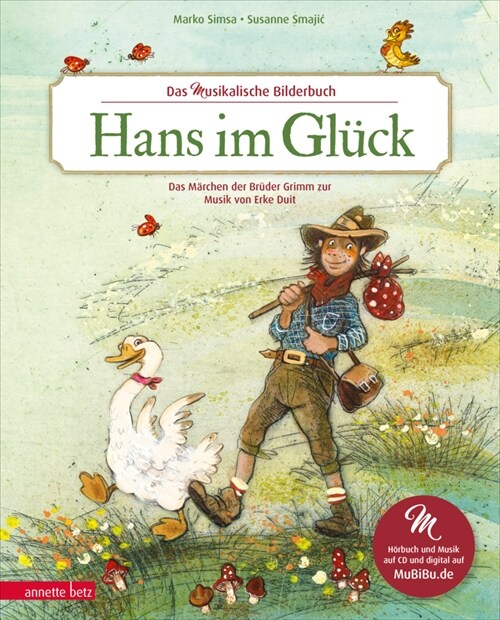 Hans im Gluck (Das musikalische Bilderbuch mit CD und zum Streamen) (Hardcover)