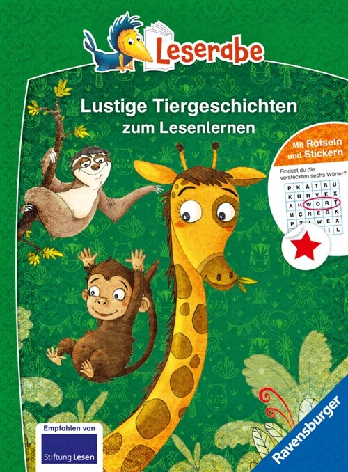 Lustige Tiergeschichten zum Lesenlernen - Leserabe ab 1. Klasse - Erstlesebuch fur Kinder ab 6 Jahren (Hardcover)