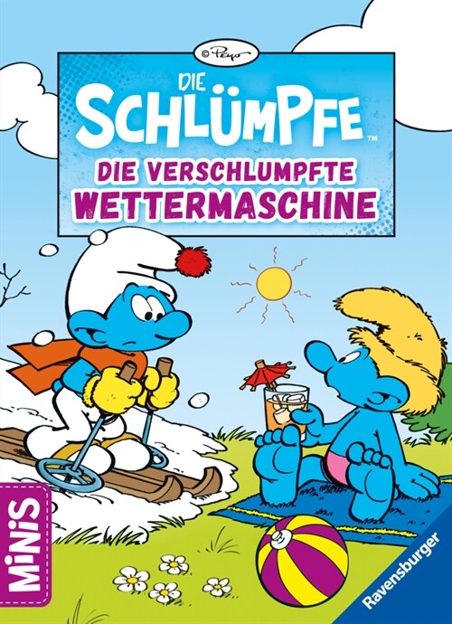 Ravensburger Minis: Die Schlumpfe: Die verschlumpfte Wettermaschine (Paperback)