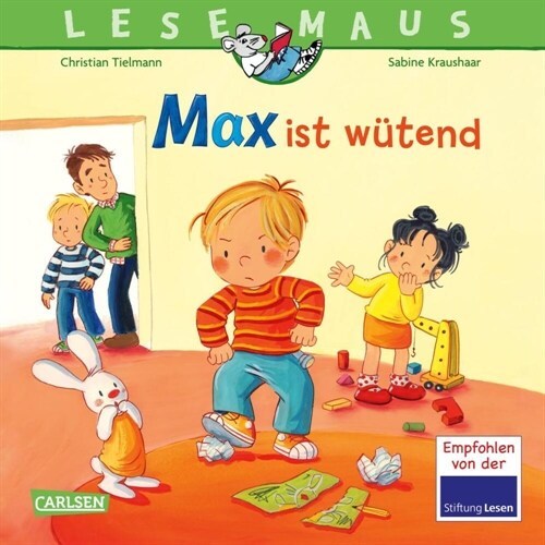 LESEMAUS 153: Max ist wutend (Paperback)