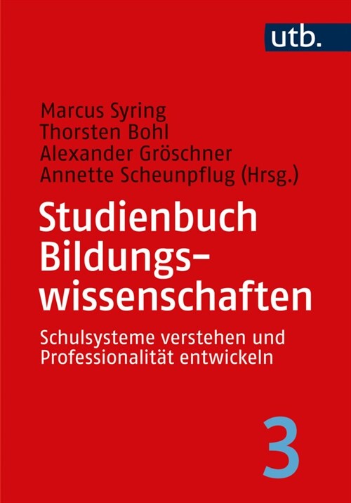 Studienbuch Bildungswissenschaften (Band 3) (Paperback)