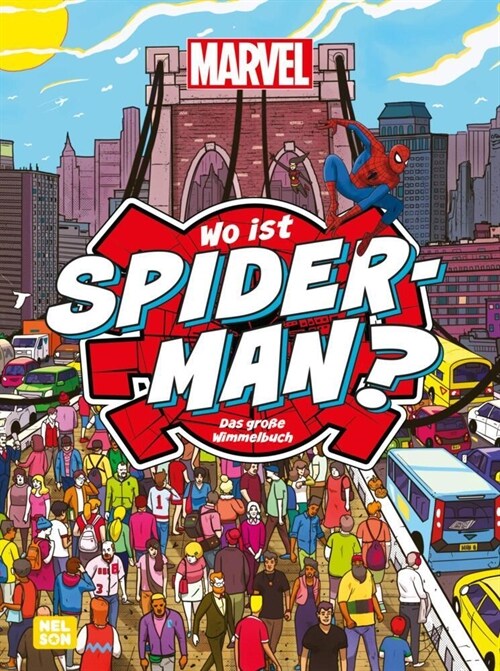 Marvel: Wo ist Spider-Man Das große Wimmelbuch (Hardcover)