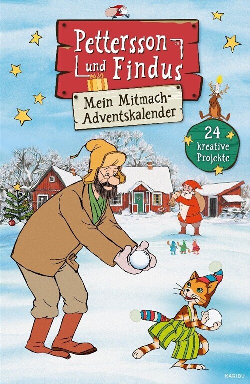Pettersson und Findus - Mitmach-Adventskalender (Paperback)