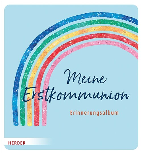 Meine Erstkommunion Erinnerungsalbum Regenbogen (Hardcover)