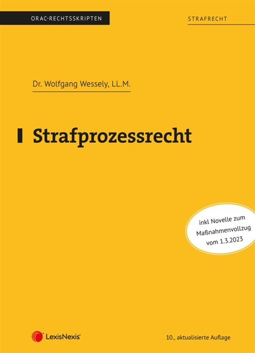 Strafprozessrecht (Skriptum) (Paperback)