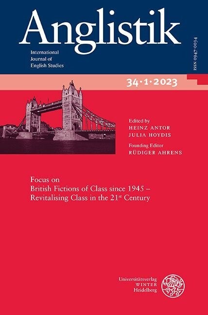 Anglistik. International Journal of English Studies. Volume 34:1 (2023) (Paperback)