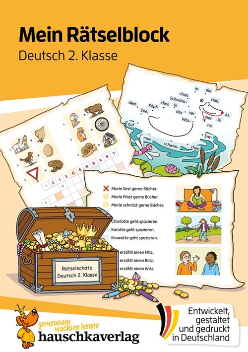 Mein Ratselblock Deutsch 2. Klasse (Paperback)
