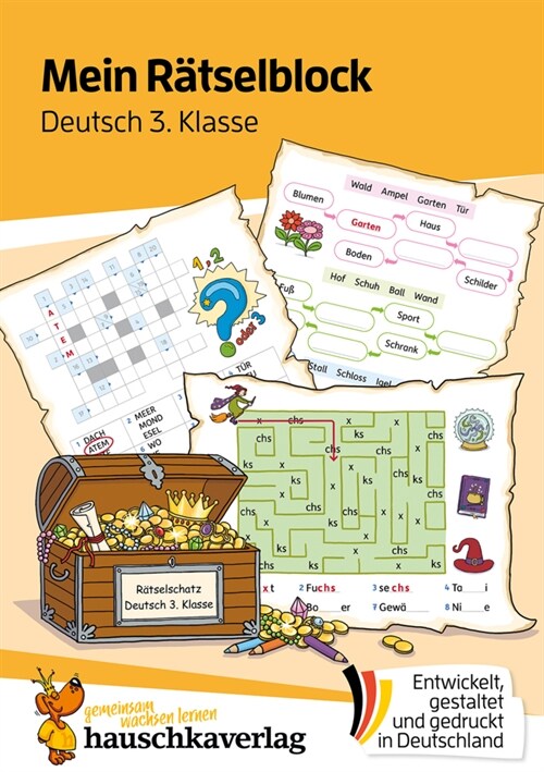 Mein Ratselblock Deutsch 3. Klasse (Paperback)