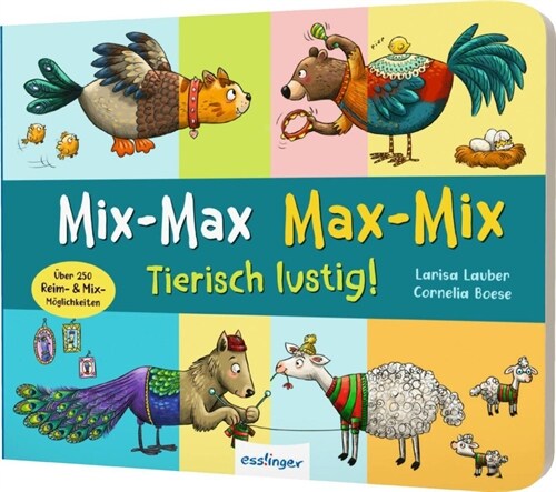 Mix-Max Max-Mix: Tierisch Lustig! (Board Book)