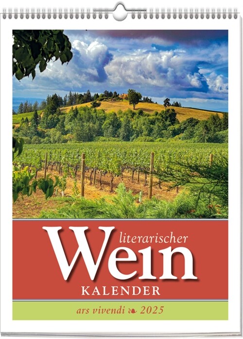 Literarischer Wein - Kalender 2025 (Calendar)