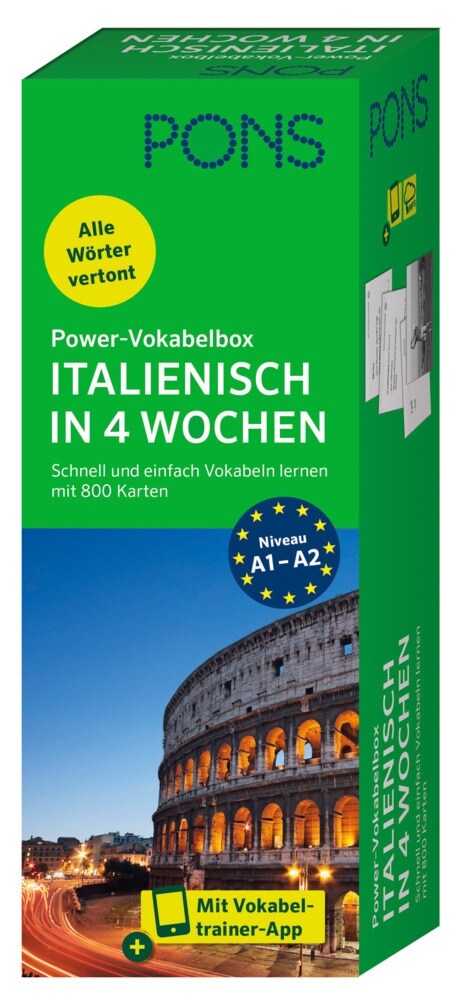 PONS Power-Vokabelbox Italienisch (Book)