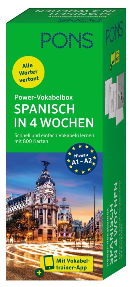 PONS Power-Vokabelbox Spanisch (Book)