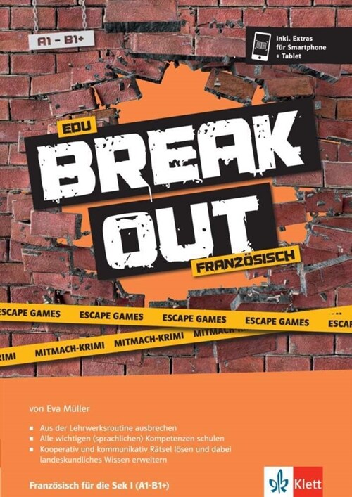 Edu Breakout Franzosisch fur die Sek 1 - Escape Games und Mitmach-Krimi (Paperback)