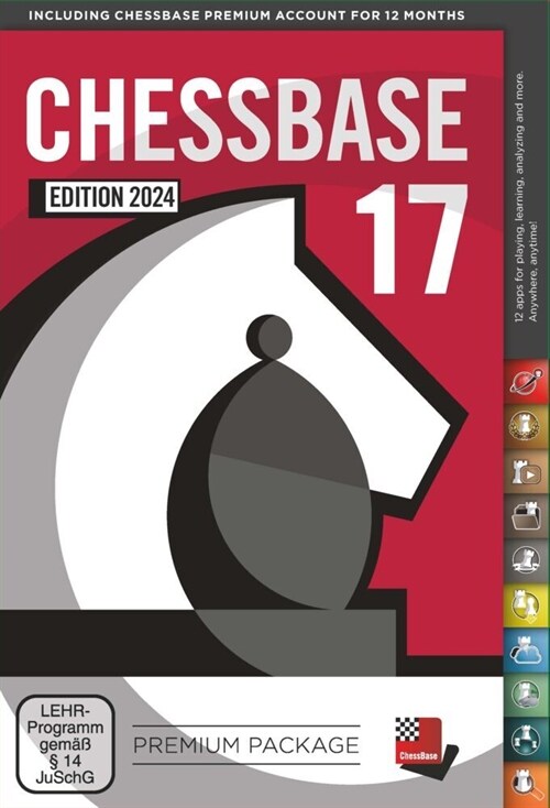 ChessBase 17 - Premium-Paket - Edition 2024, DVD-ROM (DVD-ROM)