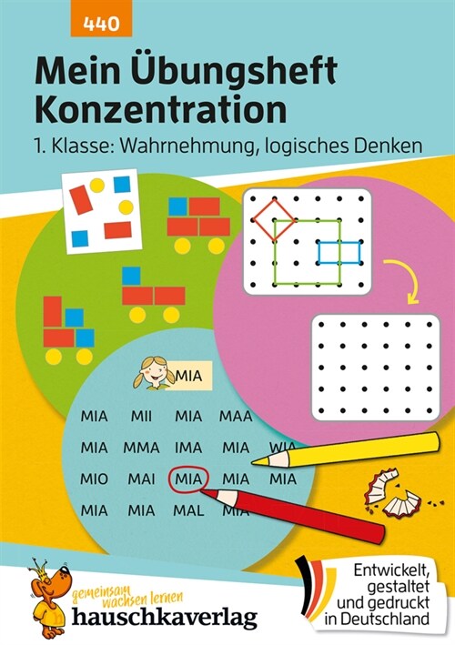 Mein Ubungsheft Konzentration - 1. Klasse: Wahrnehmung, logisches Denken (Pamphlet)