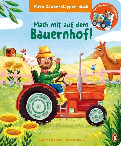 Mein Zauberklappen-Buch - Mach mit auf dem Bauernhof! (Hardcover)