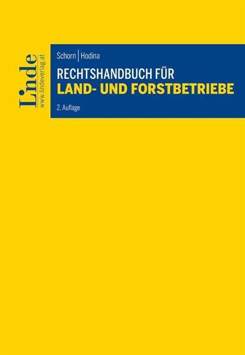 Rechtshandbuch fur Land- und Forstbetriebe (Paperback)