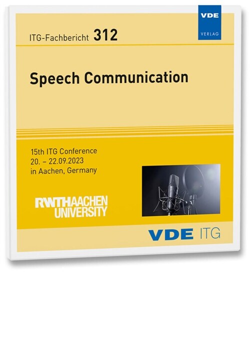 ITG-Fb. 312: Speech Communication, CD-ROM (CD-ROM)