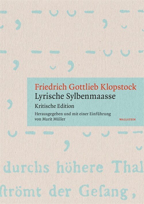 »Lyrische Sylbenmaasse« (Paperback)