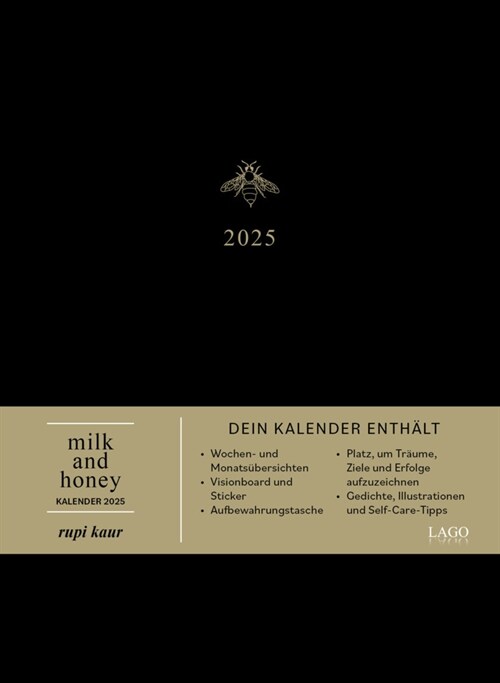 milk and honey - Kalender 2025 (Hardcover)
