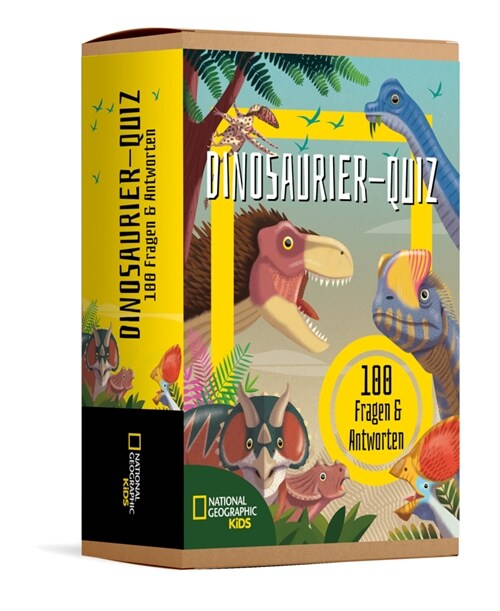 Dinosaurier-Quiz. 100 Fragen uber Dinosaurier fur Quizfans und Dinofans (100 Fragen & Antworten) (Hardcover)