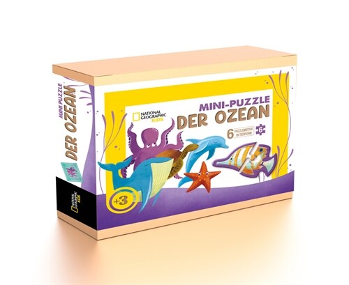 Mini-Puzzle Der Ozean (Hardcover)