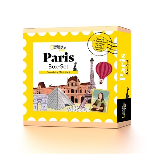 Box-Set Paris. Baue deine Mini-Stadt (Hardcover)
