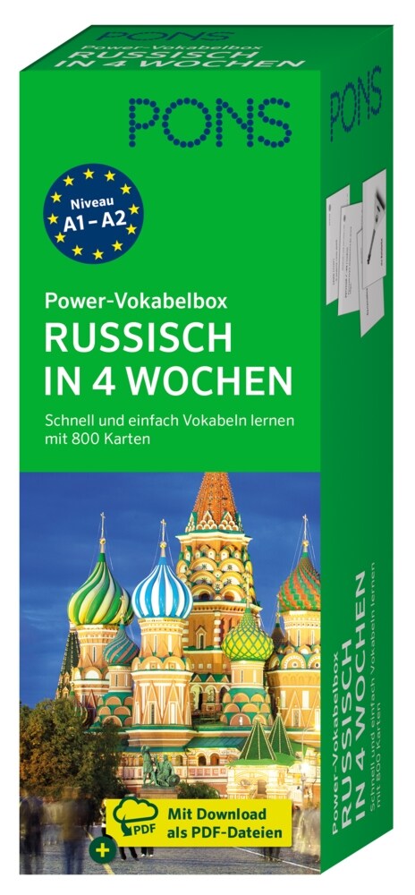 PONS Power-Vokabelbox Russisch in 4 Wochen (Book)