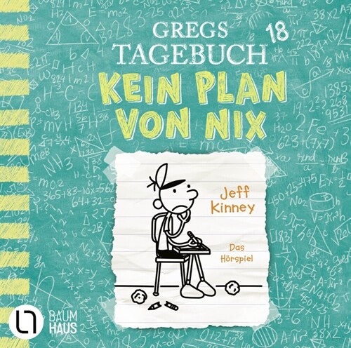 Gregs Tagebuch 18 - Kein Plan von nix, 1 Audio-CD (CD-Audio)