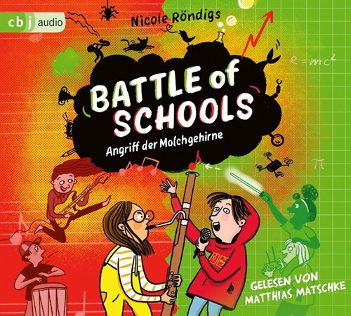 Battle of Schools  - Angriff der Molchgehirne, 3 Audio-CD (CD-Audio)